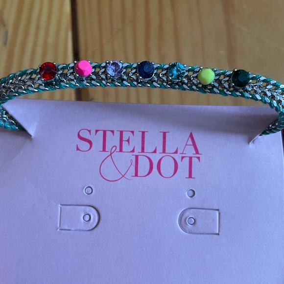 🌷 2 for $20 🌷 Stella & Dot Rainbow Friendship Bracelet BRAND NEW IN BOX - Picture 4 of 9